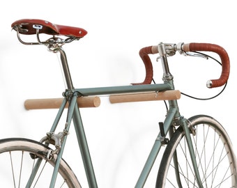 Bike Hooks - Natural Oak