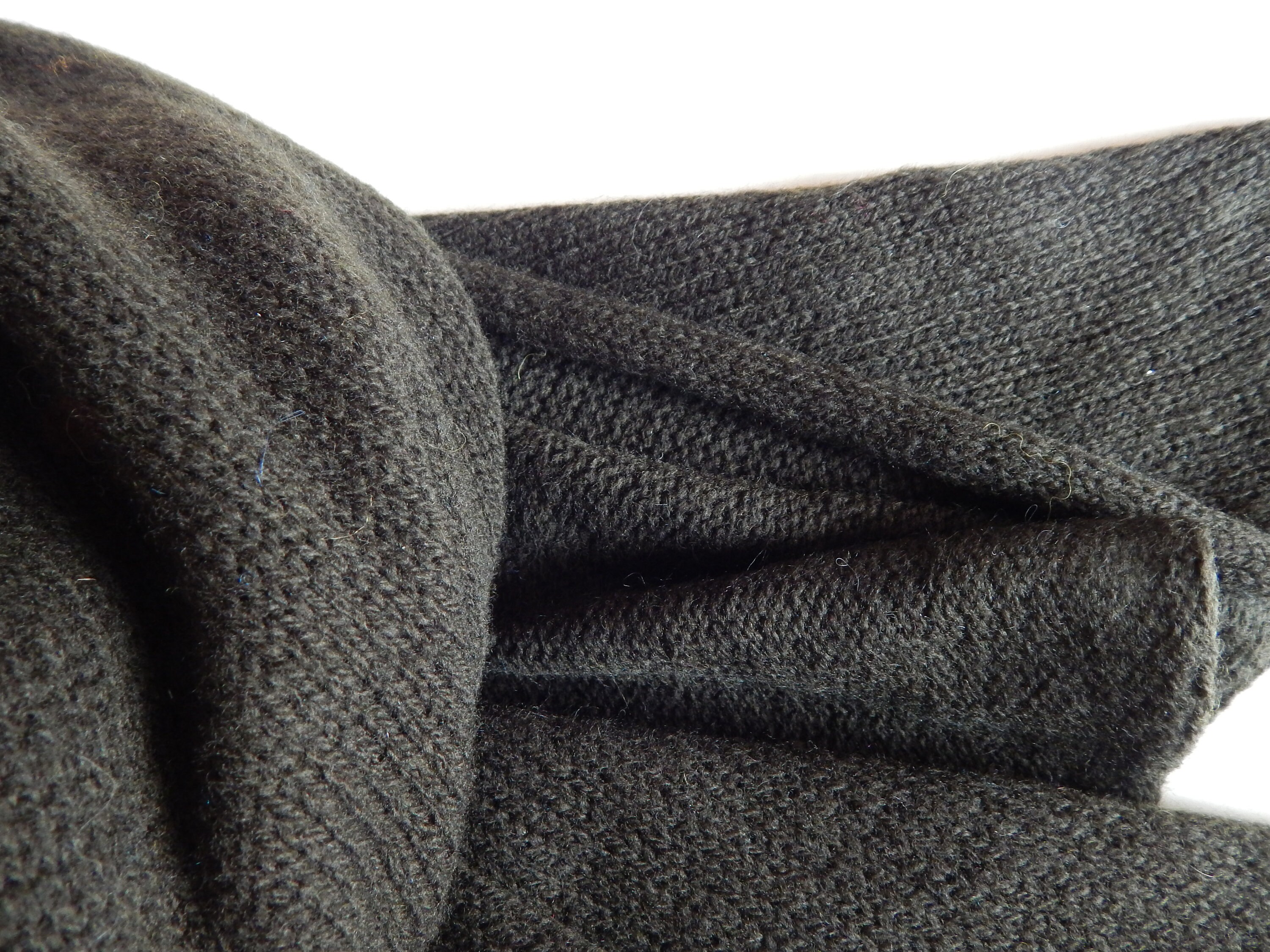 Knitted merino khaki scarf men's scarf military scarf Etsy