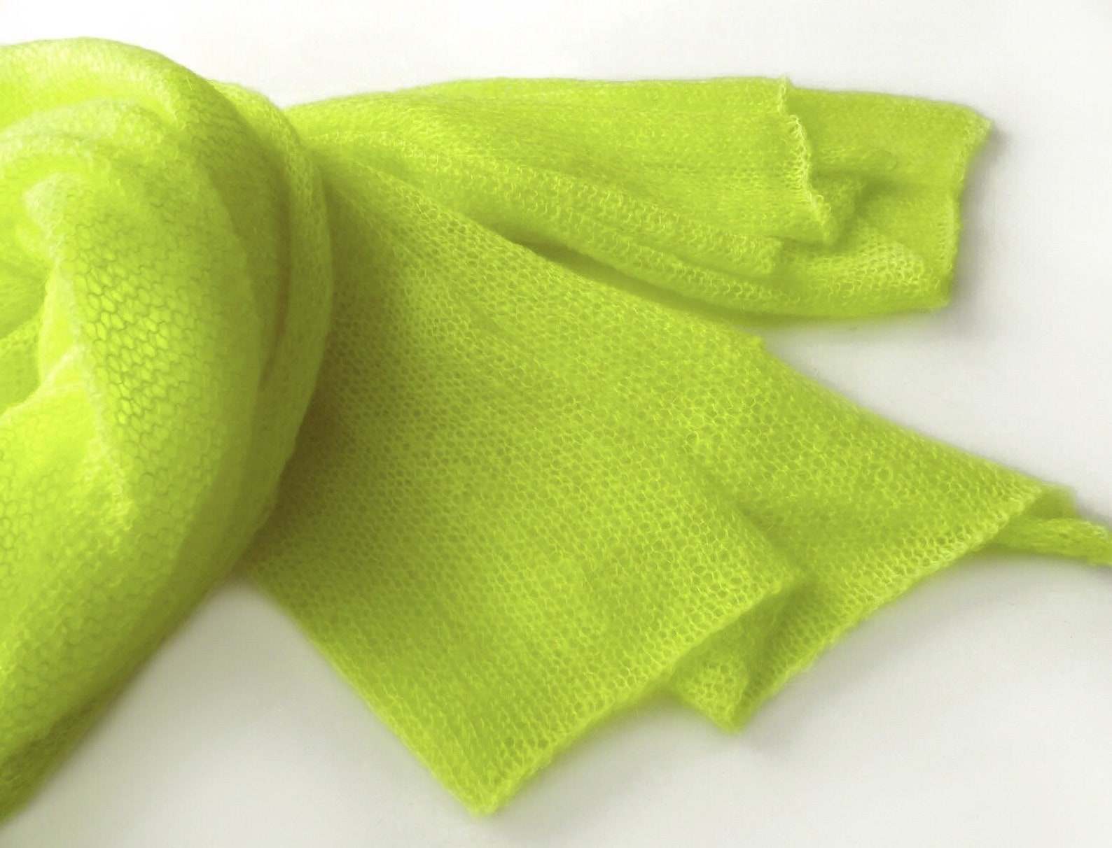 N-Latora Mohair Knit Light Yellow