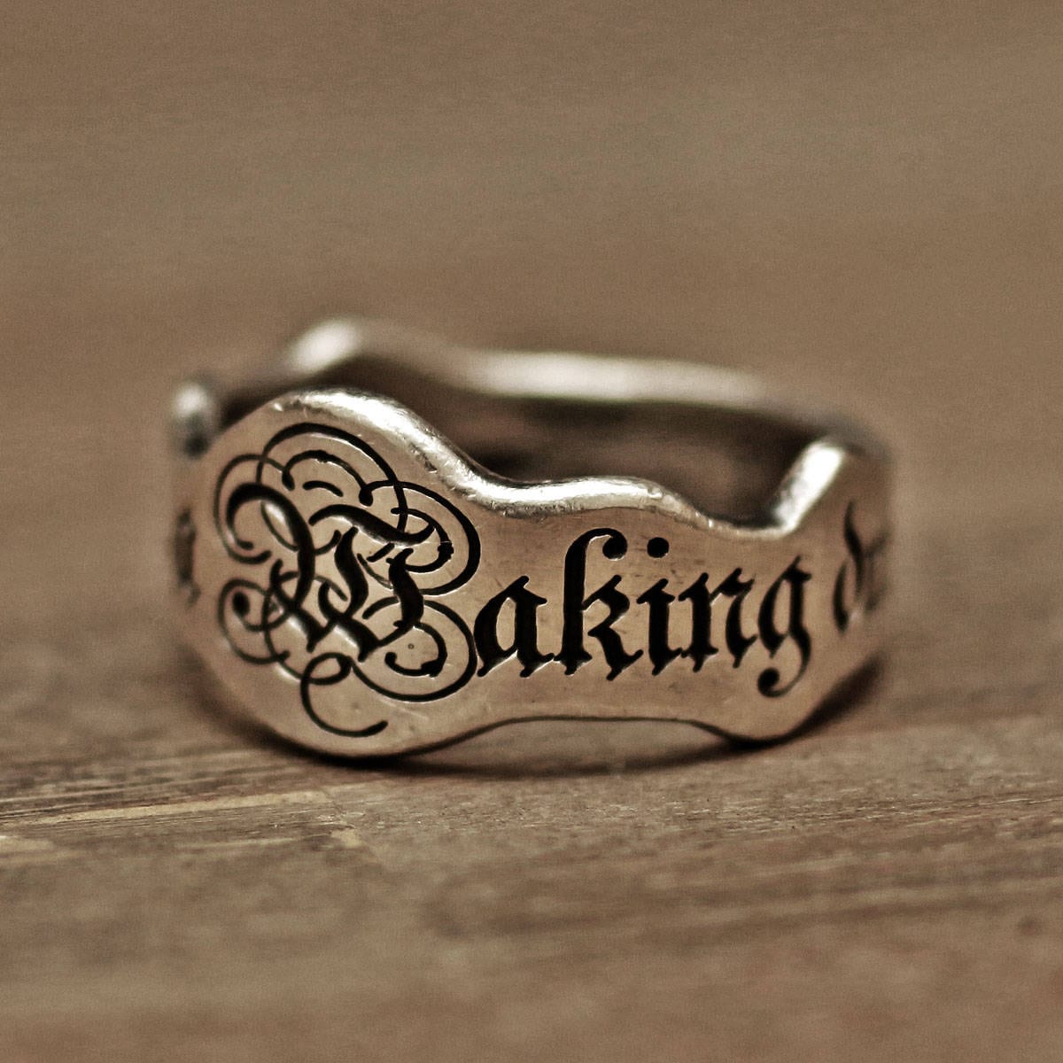 Personalized Korean Name Sterling Silver Ring - Korea Ring - Korea Jew –  The Jewelry Song