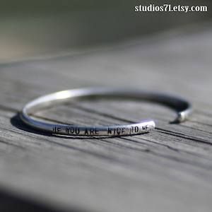 Pulsera de palabras, Pulsera de mensaje, Pulsera de cita, Pulsera de nombre, Pulsera de amor, Pulsera de promesa, Pulsera de identificación, Pulsera personalizada