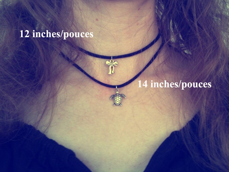 gift under 10 grunge boat necklace choker nautical black suede cord sea 90/'s jewelry Anchor choker