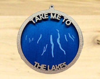 Holiday Ornaments, Christmas Ornaments, Finger Lakes Ornaments, Finger Lakes, Lake Life, Handmade Ornaments, Take me to the Lakes