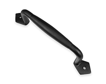 9" Round Door Pull Handle - Solid Cast Iron