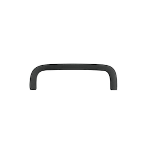 May include: Black rubber handle with a curved shape.