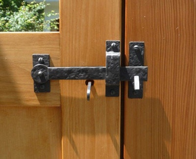 Drop Bar & Bean Thumb Latch Gate Kit With Gate Stop Solid - Etsy