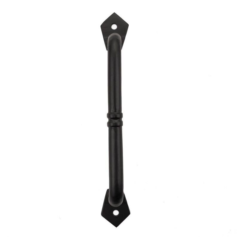 6 Ripple Cabinet Pull Handles Solid Cast Iron Pack of 5