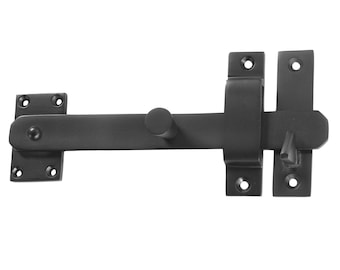 Solid Bronze 8" Drop Bar with Knob