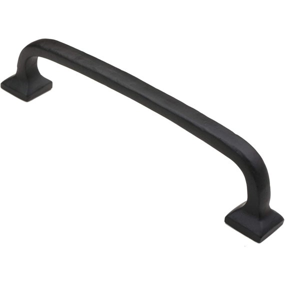 Cast Iron 6" C2C Modern Texture Cabinet Pull - Pack of 5
