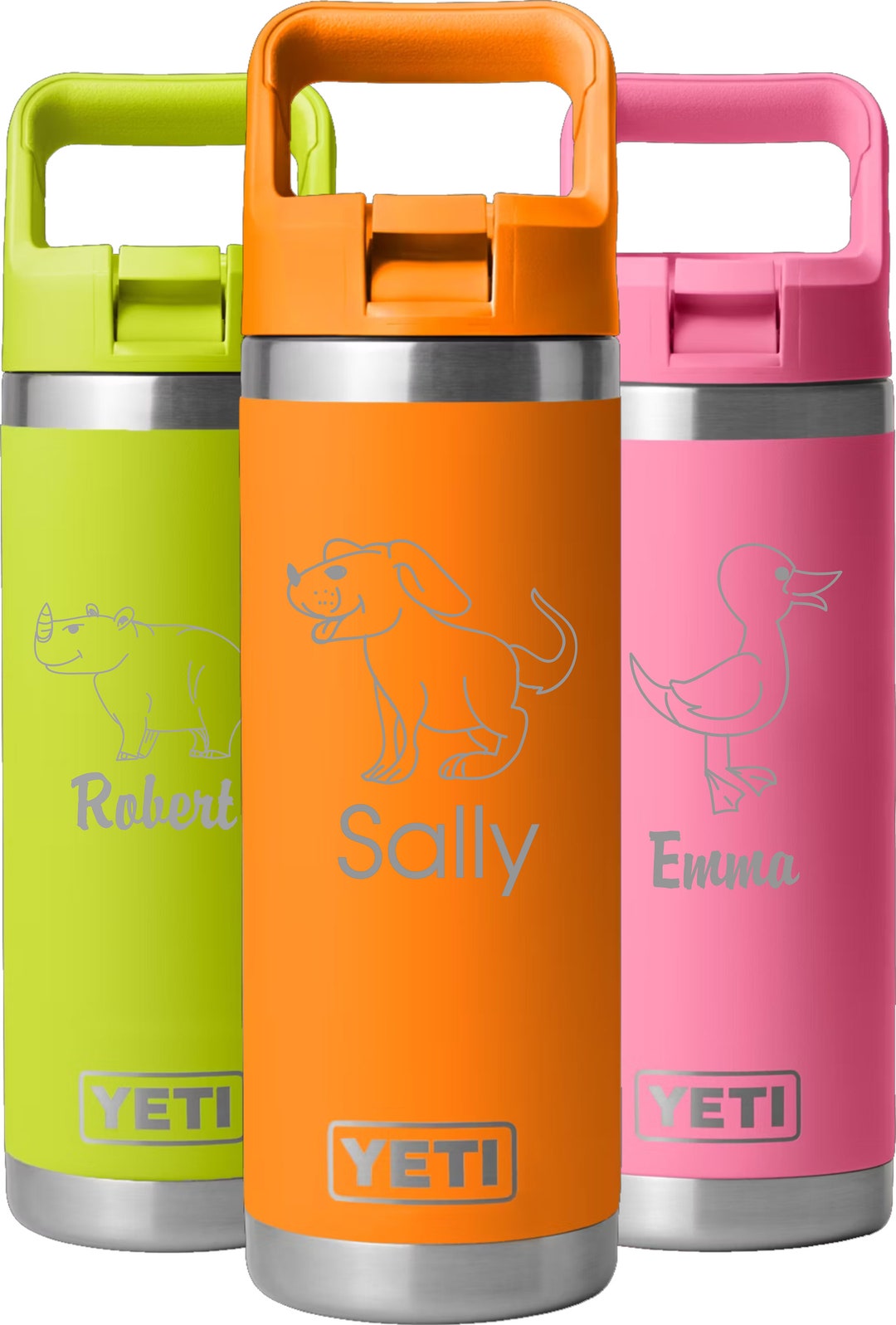 Customized 18oz Junior Yeti Water Bottle Etsy