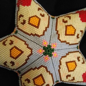 3D Star: Tutorial &quot;Shy-faced Chicken&quot; Pattern Only No Kits
