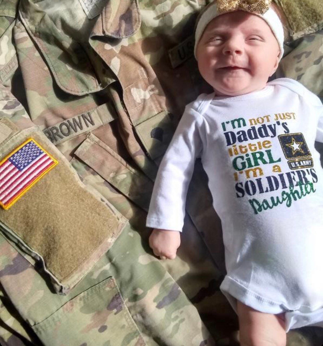 my daughter is in the army shirts