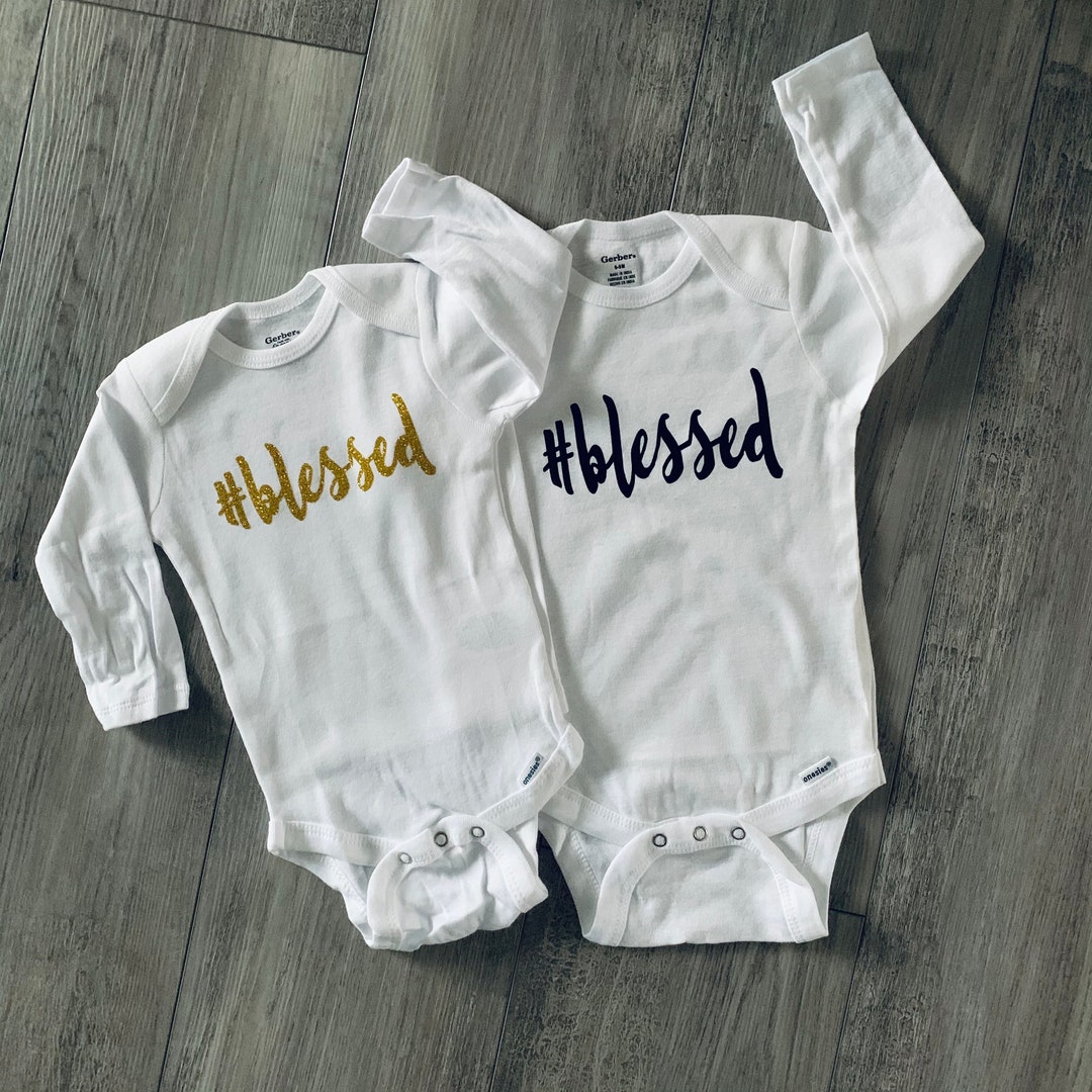Blessed Onesie blessed Baby Girl Baby Onesie Girl Onesie Etsy