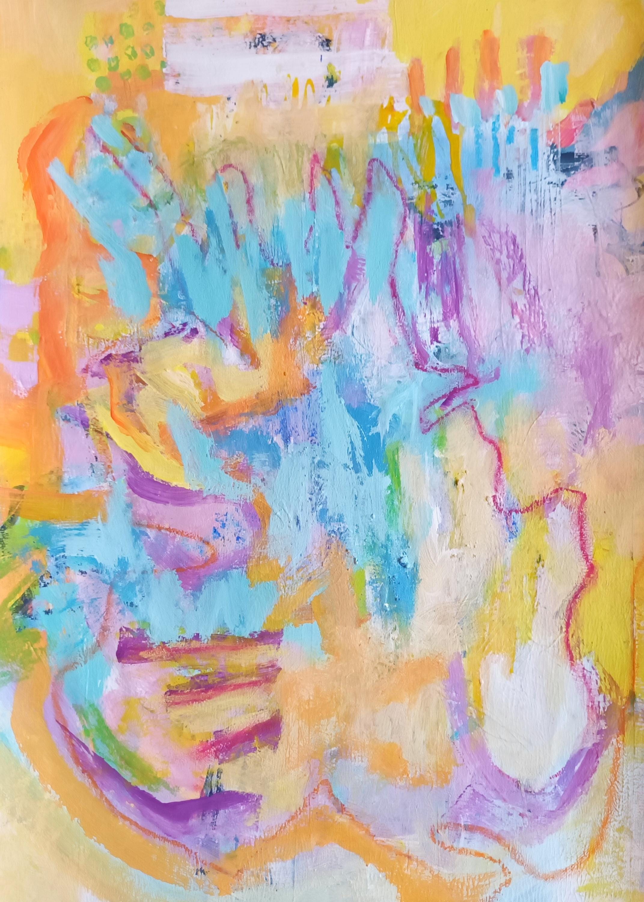 A3 Acrylic Painting - Etsy
