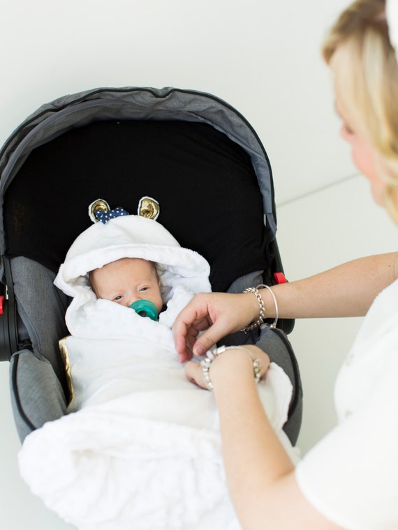 hooded swaddle