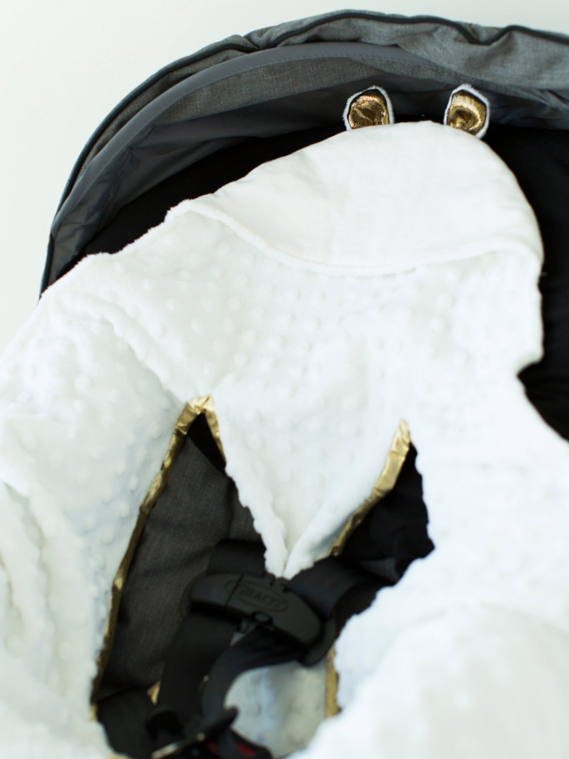 Goldie Car Seat Hooded Swaddle Travel Blanket Etsy