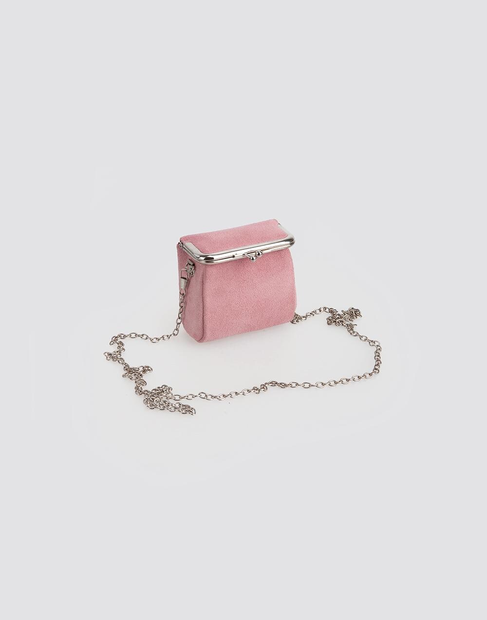 Pelican Mini Bag - Babypink Suede - Etsy Canada