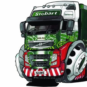 Personalised eddie cheap stobart truck