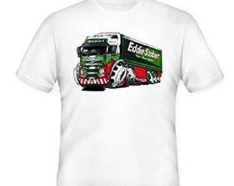 Eddie Stobart Lorry by Koolart- Heavyweight Tshirt