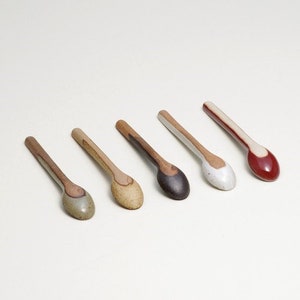 Japanese Shigaraki Ceramic Spoon