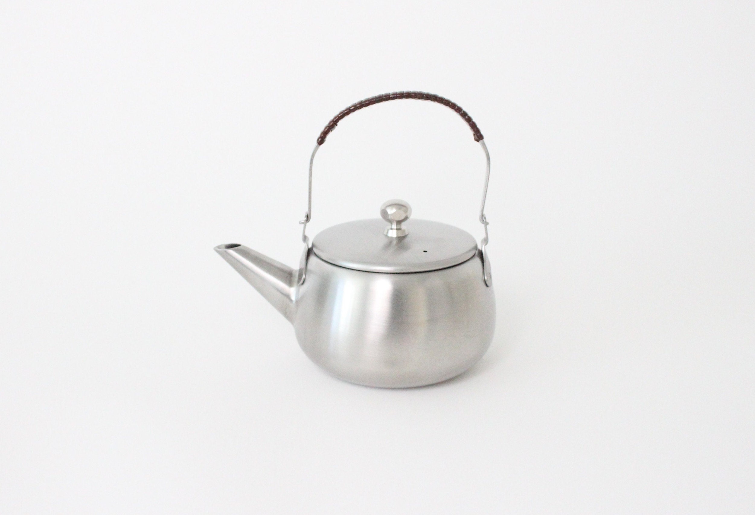 Stovetop Teapotステンレススチールケトルヴィンテージコーヒー 
