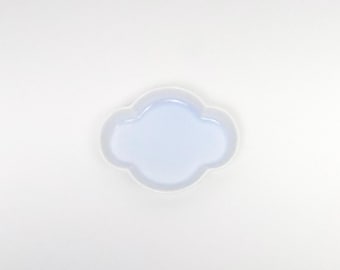 Japanese Mino-yaki Ceramic Mame Small Bean Dish, Pale Blue