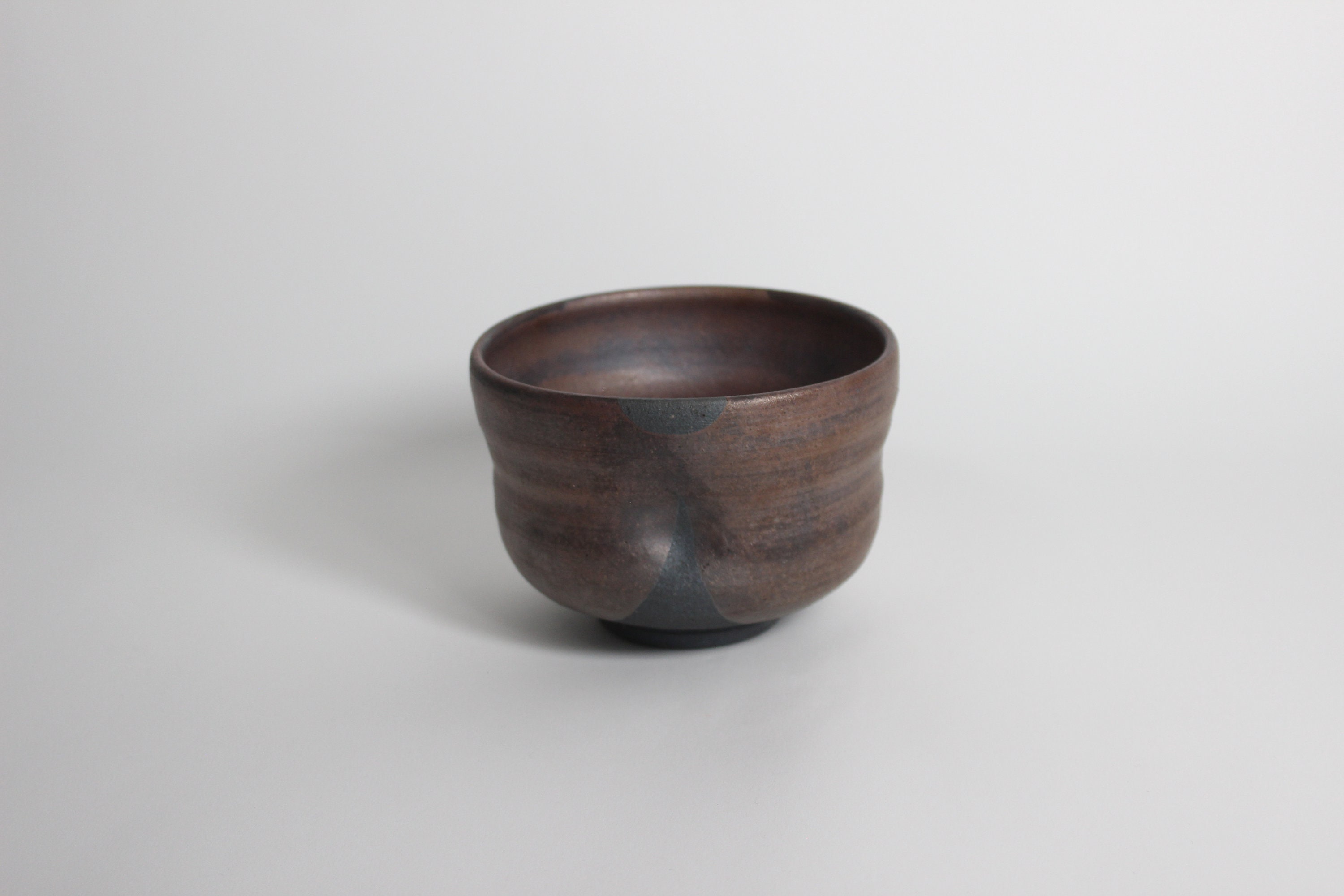 Japanese Shigaraki Ceramic Tea Bowls