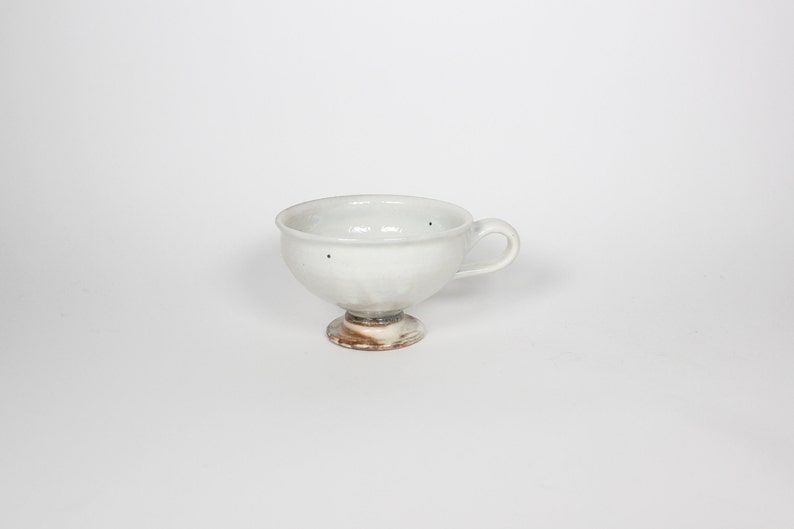 Japanese Kohiki High-footed Mug image 1