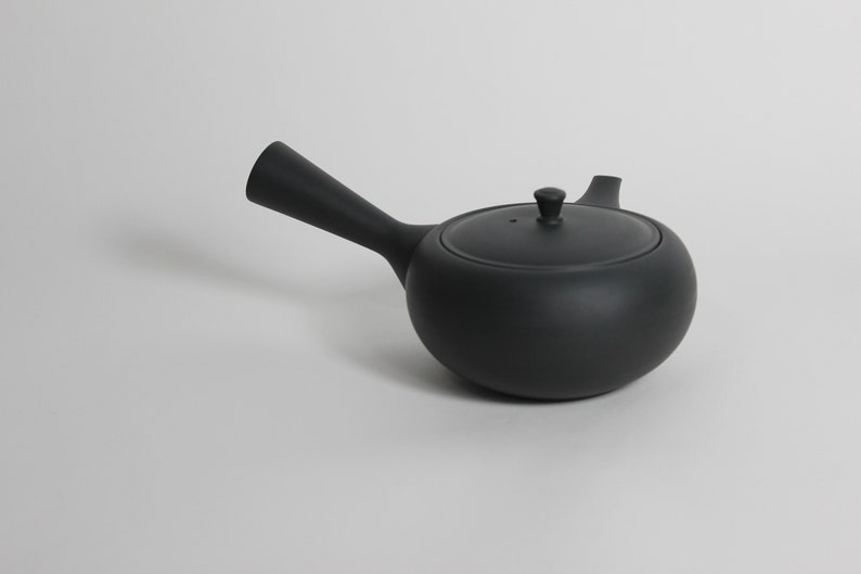 Japanese Azmaya oval ceramic teapot image 2