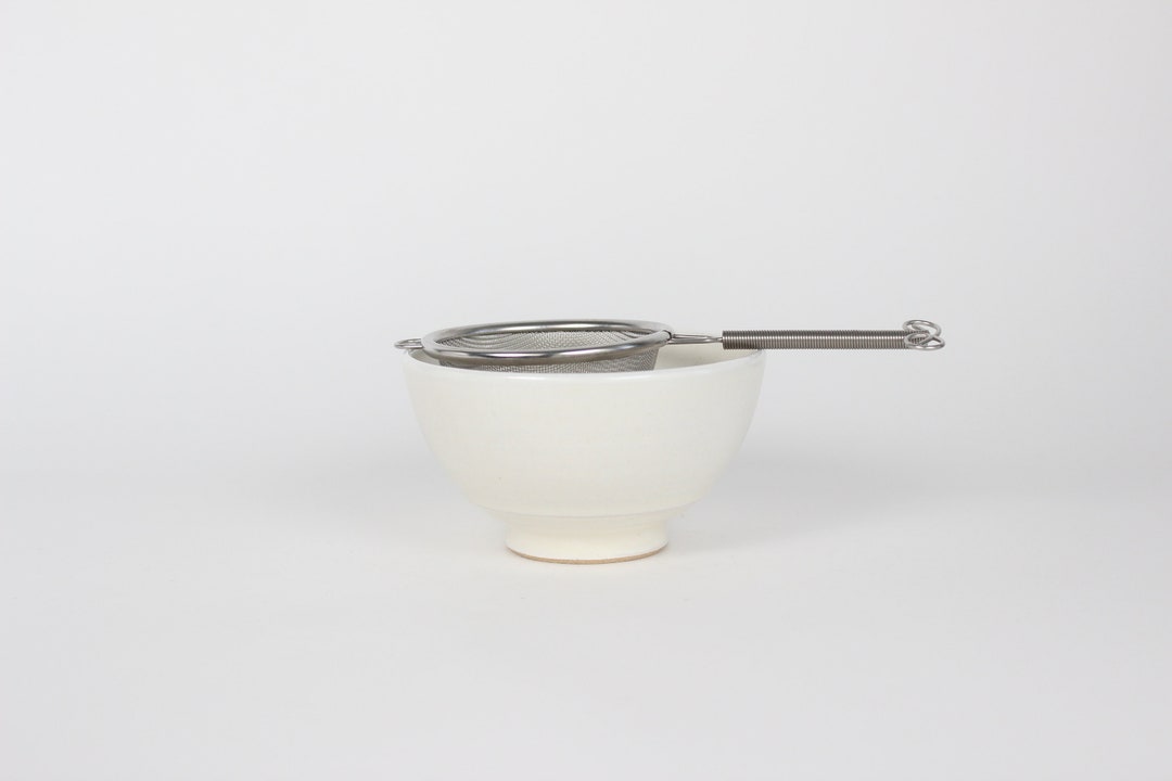 Japanese Porcelain Hime Chawan Tea Bowl, Kohiki White - Etsy