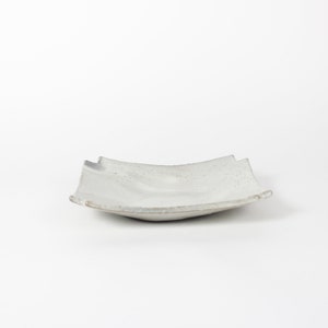 Japanese Kohiki Mino-Yaki Square Plate