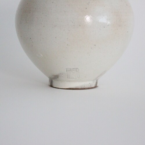 KR shops Handmade Mini Buncheong Dalhangari Moon Jar
