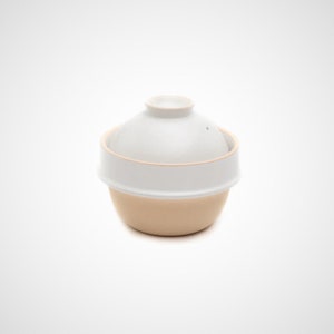 Japanese Kamacco Rice Cooker Donabe, White