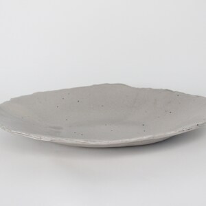 Korean Ceramic Centerpiece II, Speckled Gray image 2