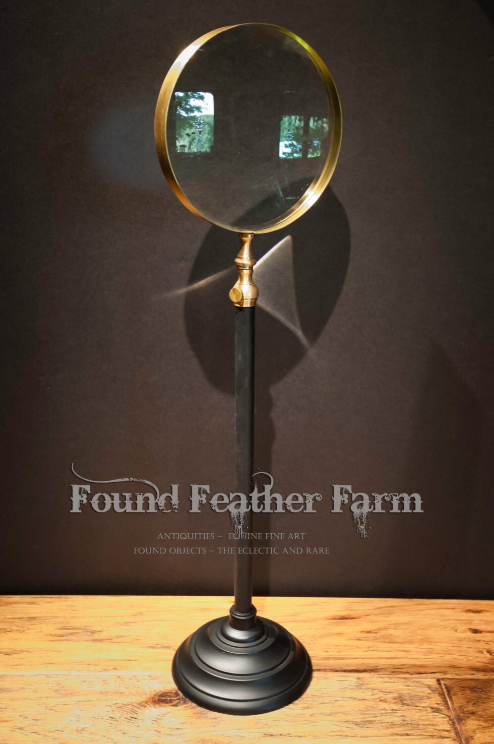 Large Vintage Inspired Telescoping Magnifying Glass