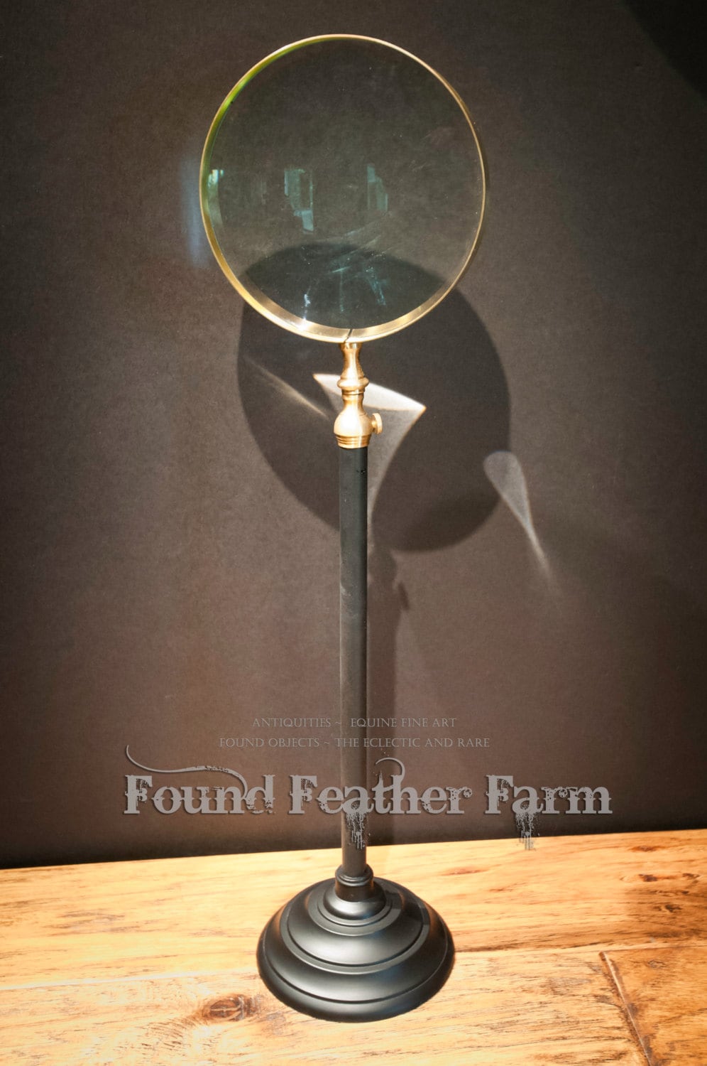 Large Vintage Inspired Telescoping Magnifying Glass