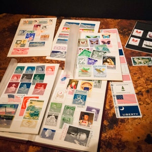 Small Stamp Collection From all Over the World