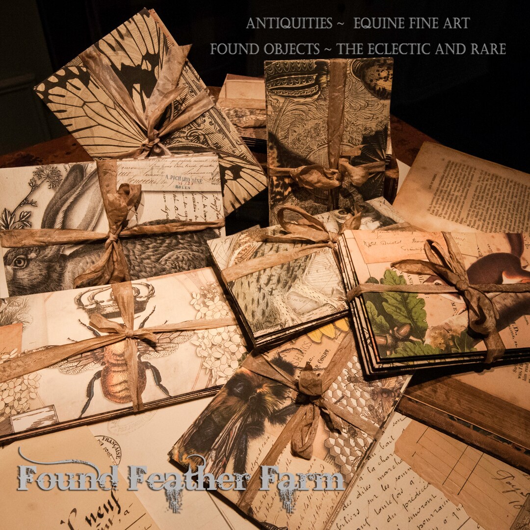 Package of Five Ribbon Tied Handmade Originally Designed String ...