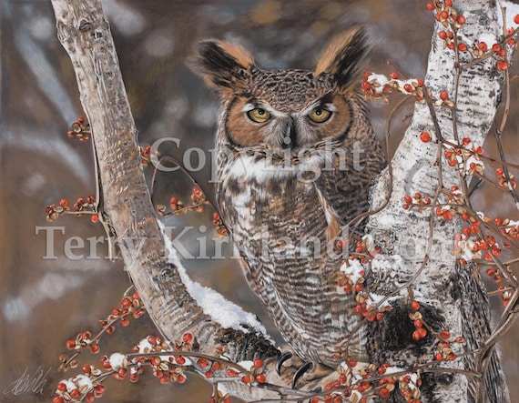 Fine Art Giclee Print "Wisdom" by Terry Kirkland Cook on Fine Art Paper or Canvas