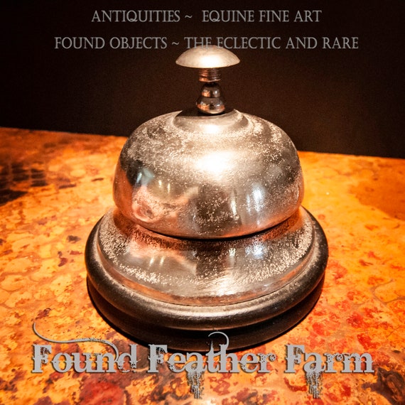 A Fabulous Reproduction of an Old English Front Counter Bell