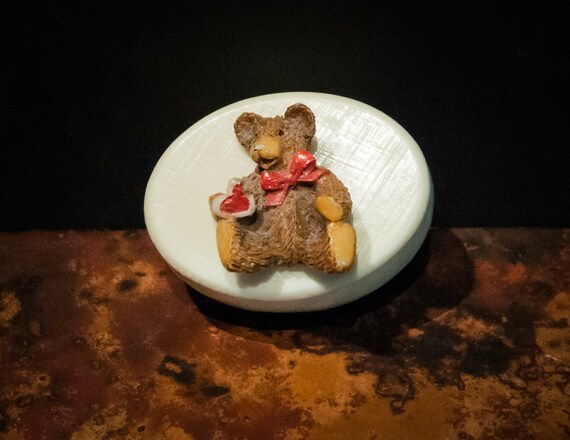 Tiny Teddy Bear Trinket Box - image 2