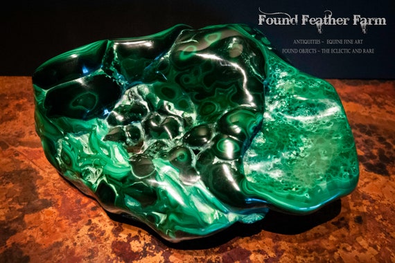 Glorious Extra Large  Malachite Rock Specimen