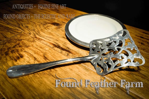 Lovely Silver Plated Cake Server