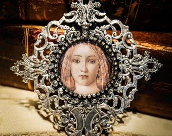Handmade Renaissance Magnet Ornament