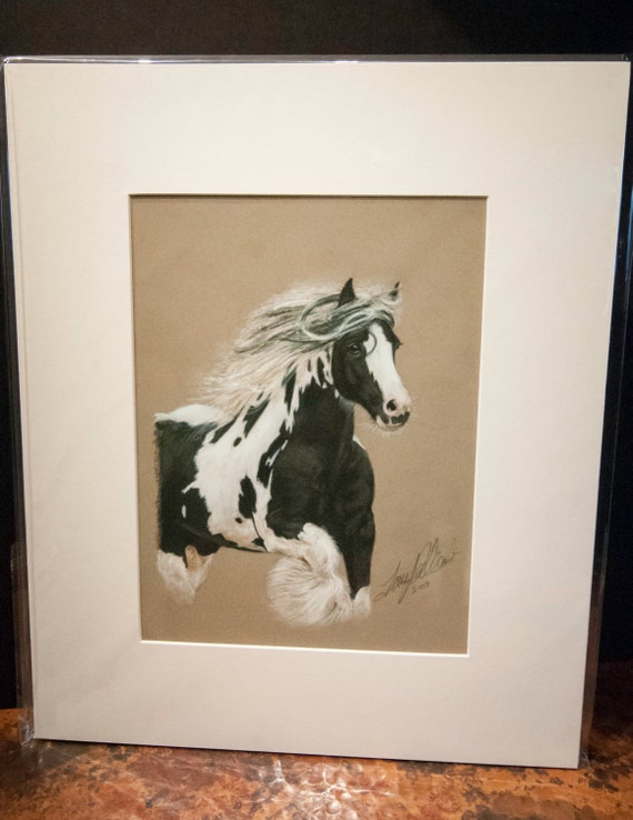 Fine Art Giclee Print by Terry Kirkland Cook "Gypsy Horse Stallion"