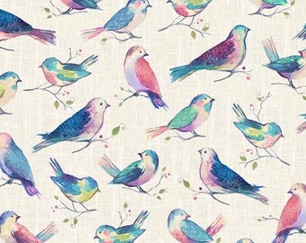 bird fabric etsy