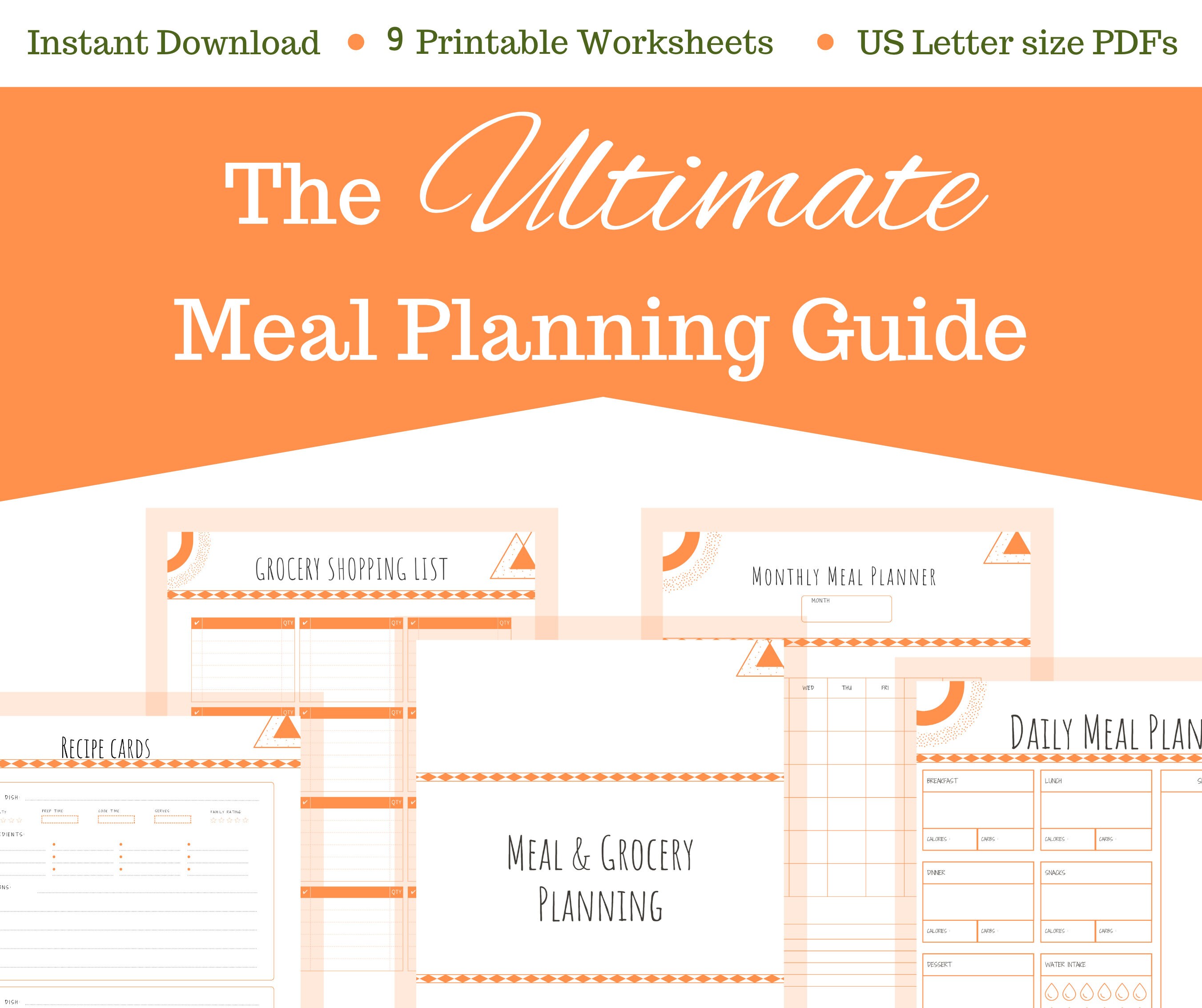 Weight Loss Meal Planner PDF Plan Your Way to a Healthier You With Ease ...