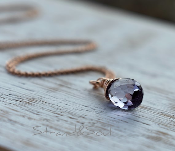 Alexandrite birthstone necklace sale