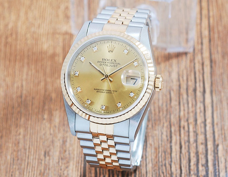 rolex 18k gold