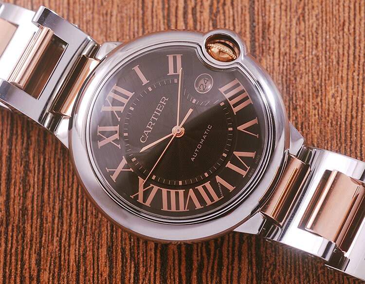 Cartier Ballon Bleu 42mm Chocolate Dial 